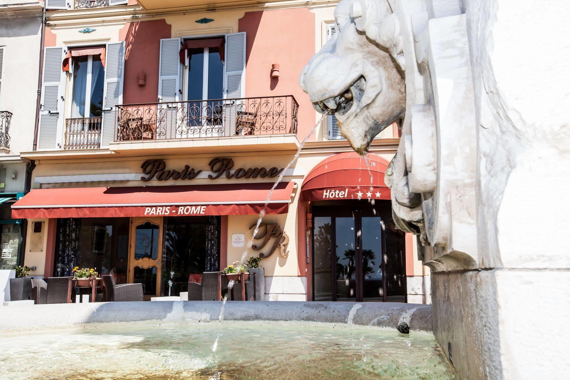 Paris Rome Hotel Menton Kültér fotó